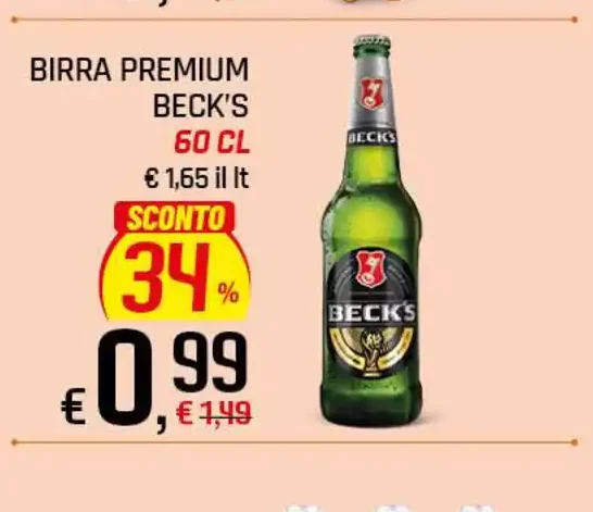 Birra Premium Beck's