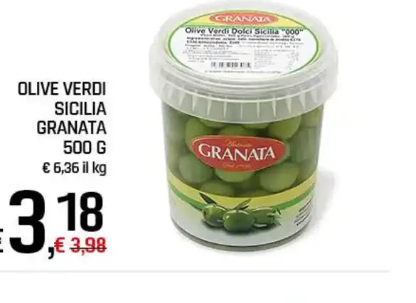 Olive verdi siciliane