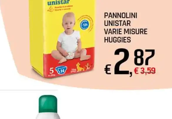 Pannolini Unistar Huggies