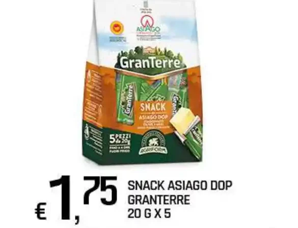 Snack Asiago DOP