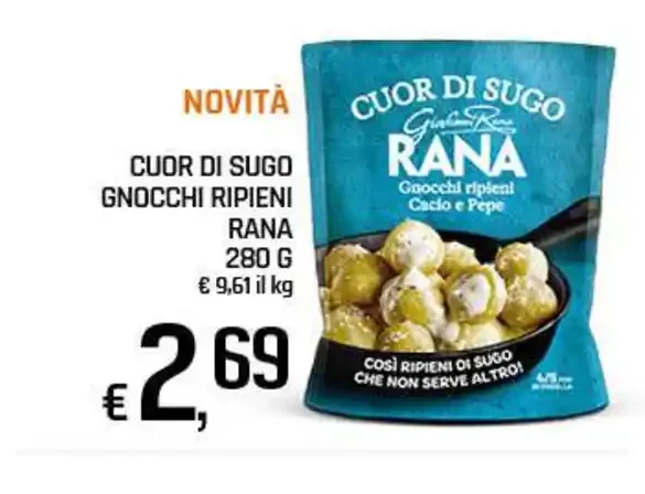 Cuor di Sugo gnocchi ripieni