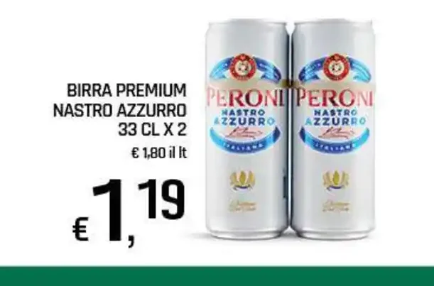 Birra premium Nastro Azzurro