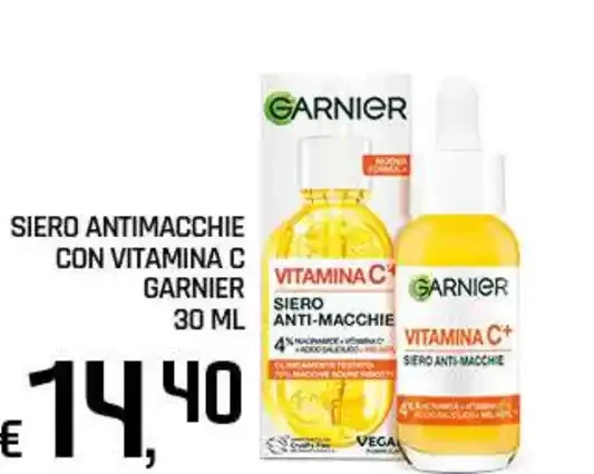 Siero antimacchie con vitamina C Garnier