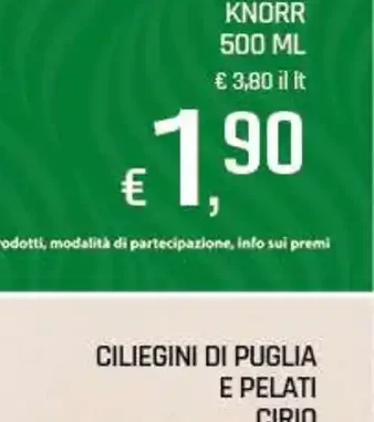 Passati o vellutate Knorr