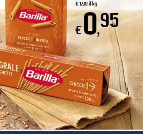 Pasta integrale Barilla