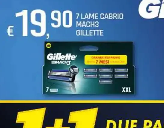 Rasoio Mach3 Gillette