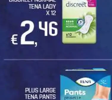 Discreet Normal Tena Lady