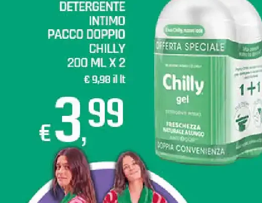 Detergente intimo Chilly pacco doppio
