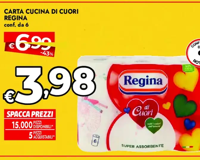 Carta cucina di cuori