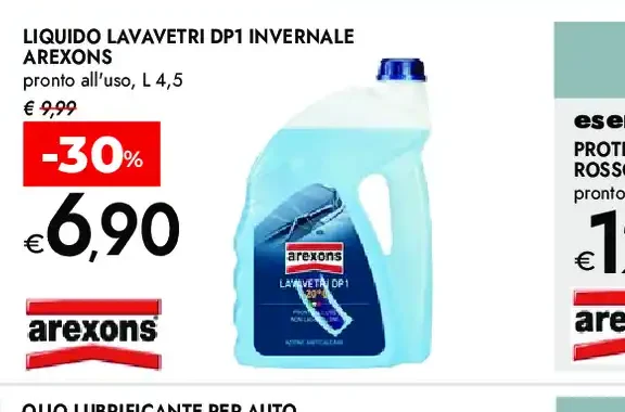 Liquido lavavetri DP1 invernale