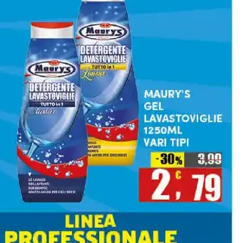 Gel lavastoviglie Maury's