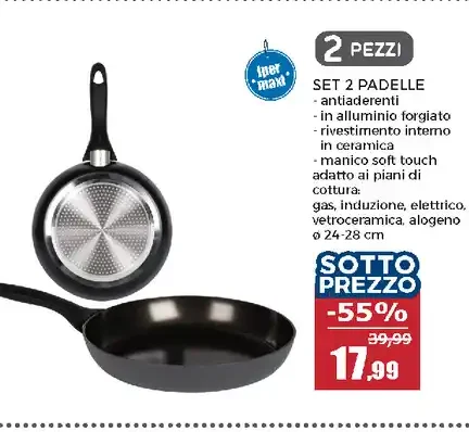 Set 2 padelle