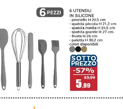 Utensili in silicone