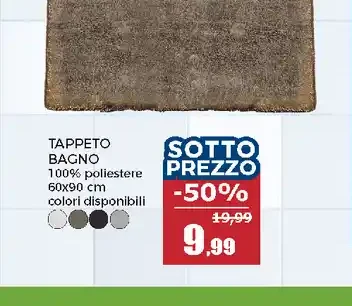 Tappeto bagno