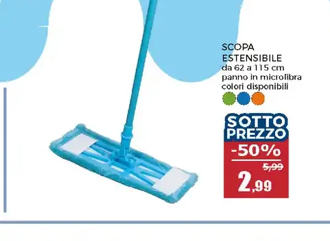 Scopa estensibile