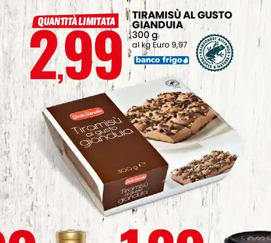 tiramisù al gusto gianduia