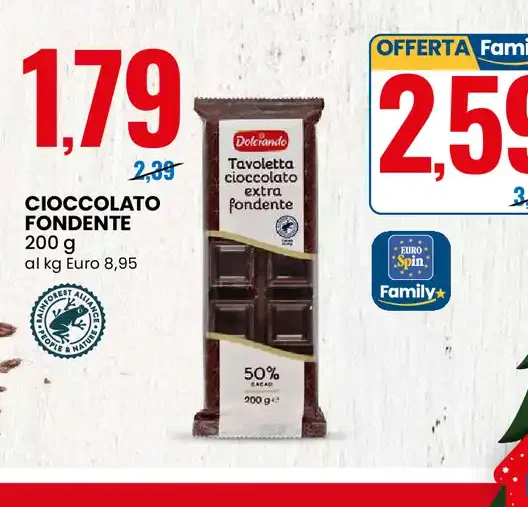 Cioccolato fondente