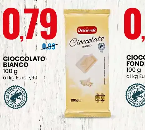 Cioccolato bianco