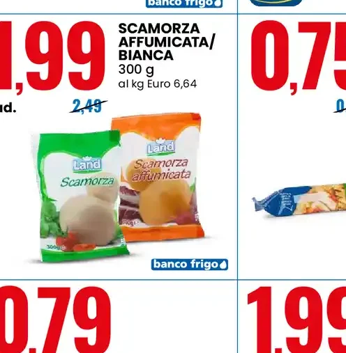 Scamorza affumicata/bianca
