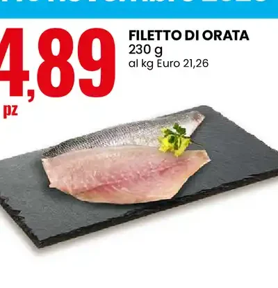 Filetto di orata