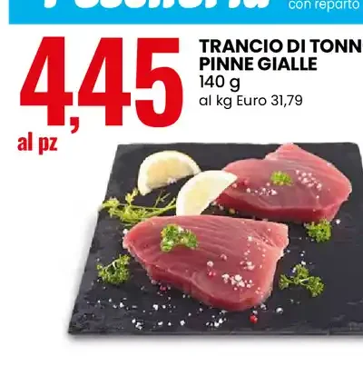 Trancio di tonno pinne gialle