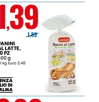 Panini al latte