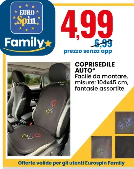 Coprisedile auto