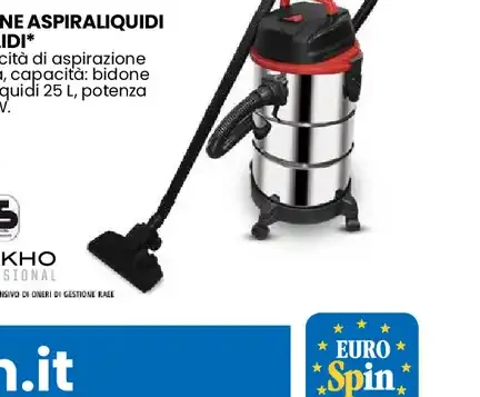 Bidone aspiraliquidi e solidi