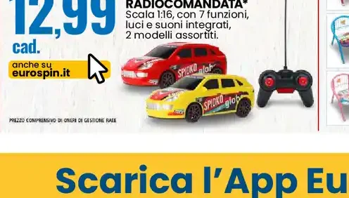 Auto da corsa radiocomandata