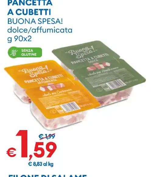 Pancetta a cubetti