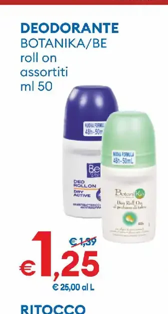 Deodorante roll-on assortito