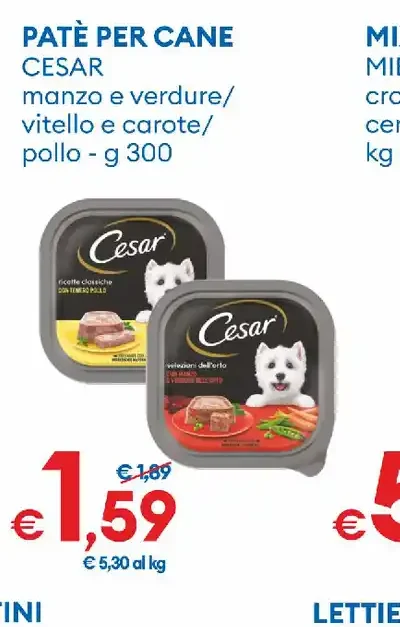Paté per cane