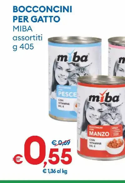 Bocconcini per gatto