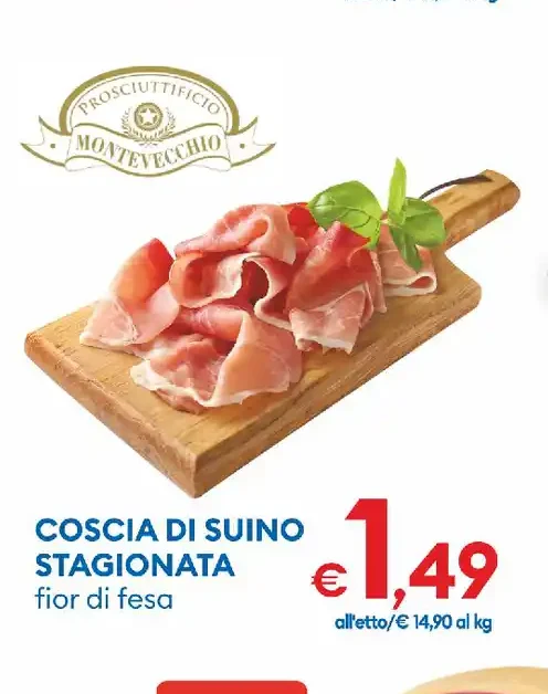 Coscia di suino stagionata