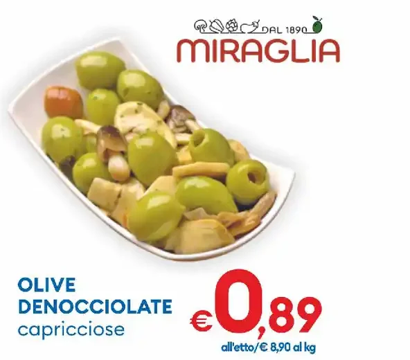 Olive denocciolate capricciose