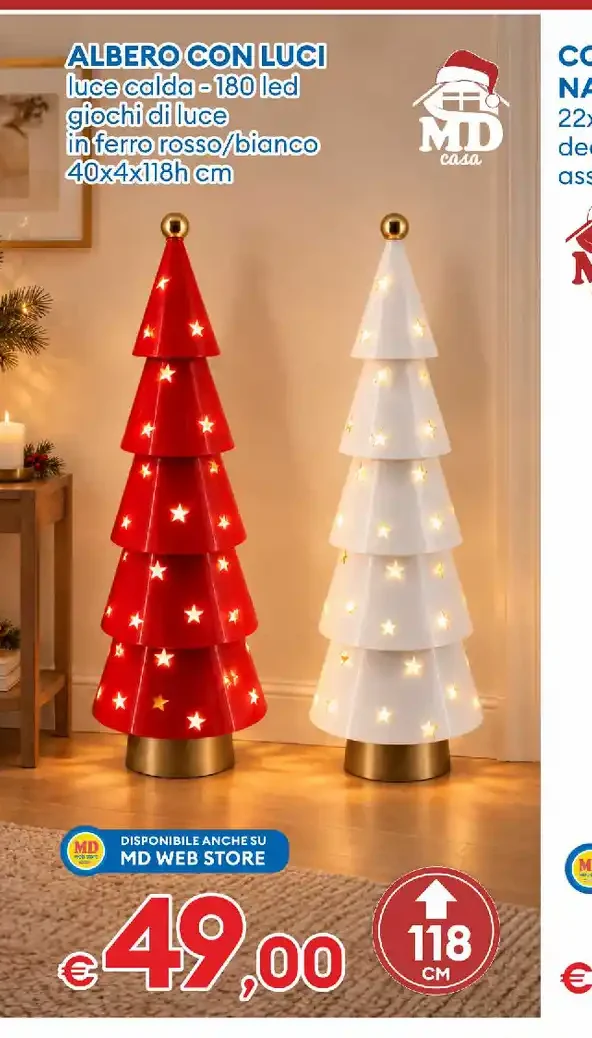Albero con luci