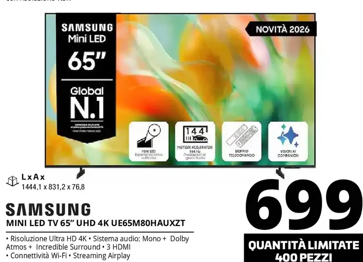 Samsung Mini LED TV 65