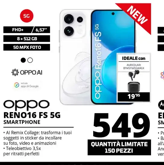 Oppo Reno16 FS 5G