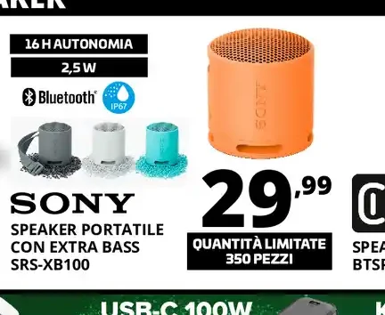 Sony SRS-XB100