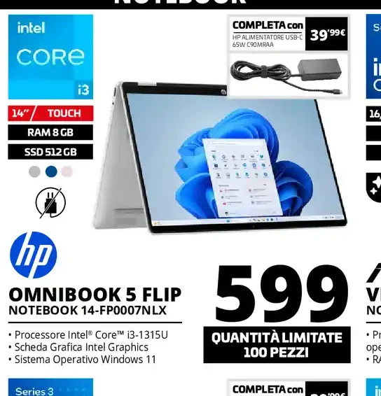 HP OmniBook 5 Flip Notebook