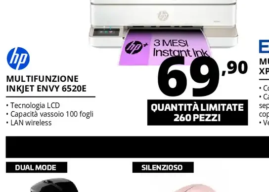 HP Envy 6520e multifunzione