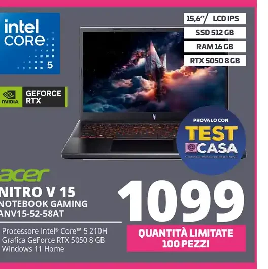 Acer Nitro V 15 gaming