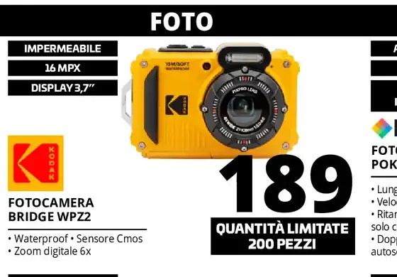 Kodak fotocamera bridge WPZ2