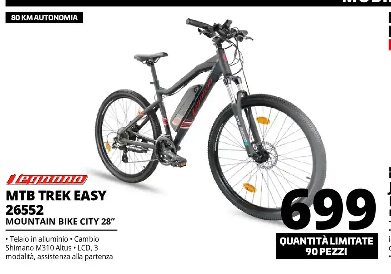 Legnano MTB Trek Easy 26552 mountain bike city 28