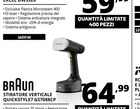 Ferro da stiro Rowenta Focus Excel DW5320