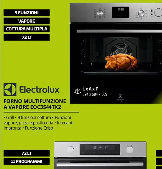Forno multifunzione a vapore