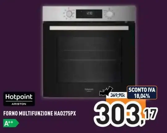 Hotpoint forno multifunzione HA0275PX