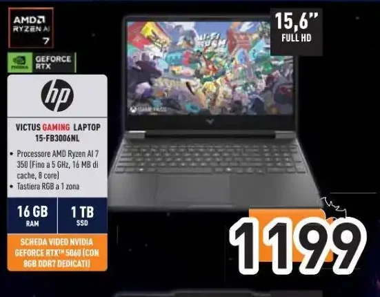 HP Victus Gaming laptop