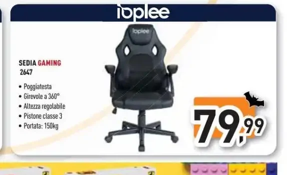 Ioplee sedia gaming 2647