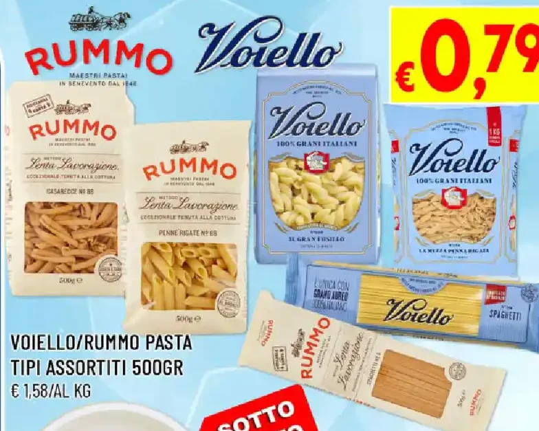 Pasta Voello/Rummo assortita